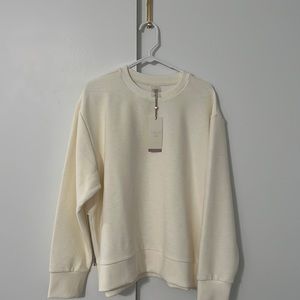 CALIA Women's Ottoman Side Zip Sweatshirt